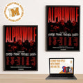 Alphawolf Let It Rip Tour 2026 Europe UK Home Decor Poster Canvas
