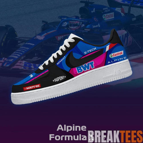 Alpine F1 Racing 2026 Special Design AF1 Shoes