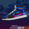Alpine F1 Racing 2026 Special Design AJ1 Shoes