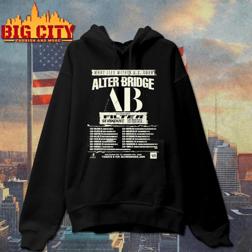 Alter Bridge What Lies Within Tour 2026 Shirt