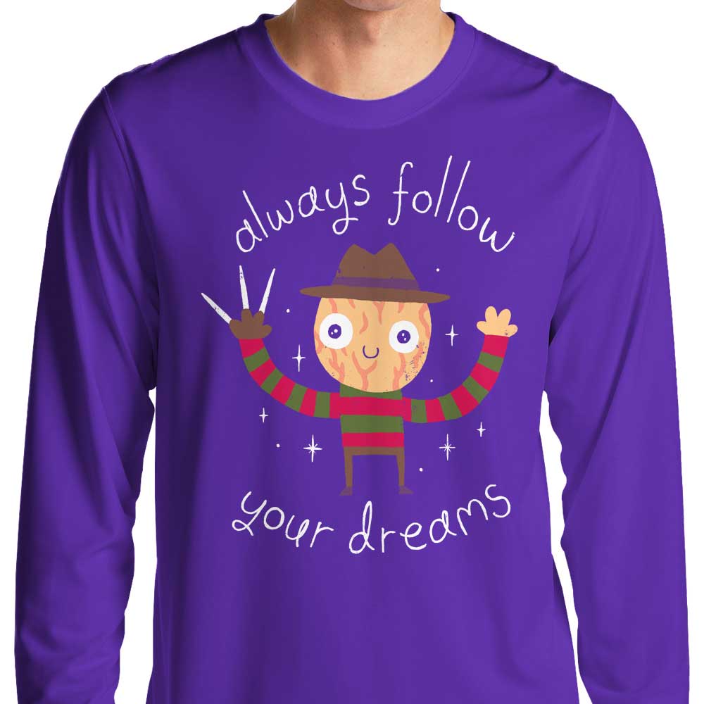 Always Follow Your Dreams - Long Sleeve T-Shirt Hoodie, Sweatshirt | CiraTrend.com (Image 4)