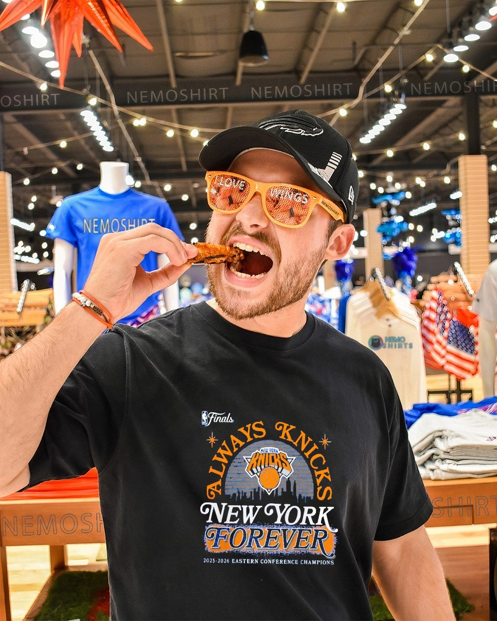 Always Knicks New York forever 2026 NBA Finals Eastern Conference champions shirt