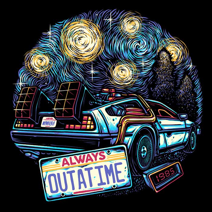 Always Outatime - Men's Apparel T-Shirts, Hoodie, Sweatshirt | CiraTrend.com (Image 2)