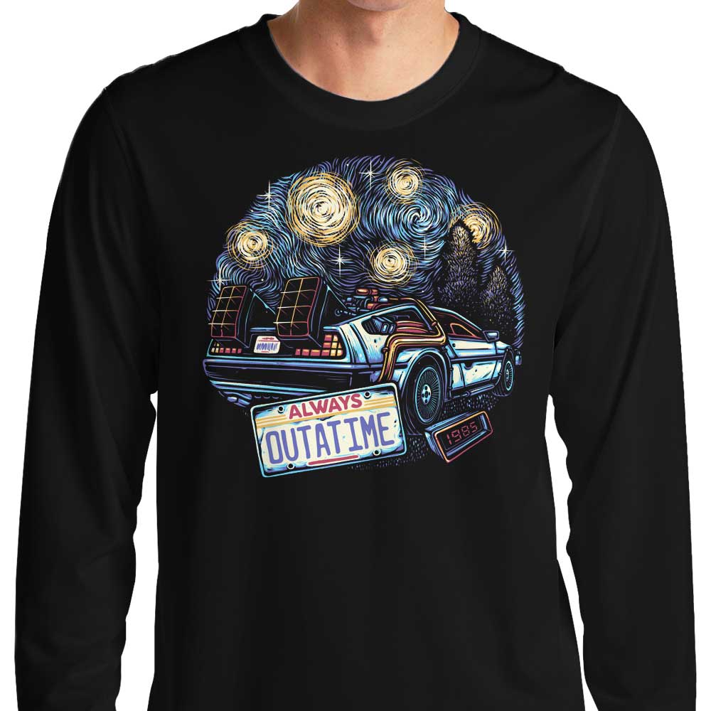 Always Outatime - Long Sleeve T-Shirt Hoodie, Sweatshirt | CiraTrend.com (Image 1)