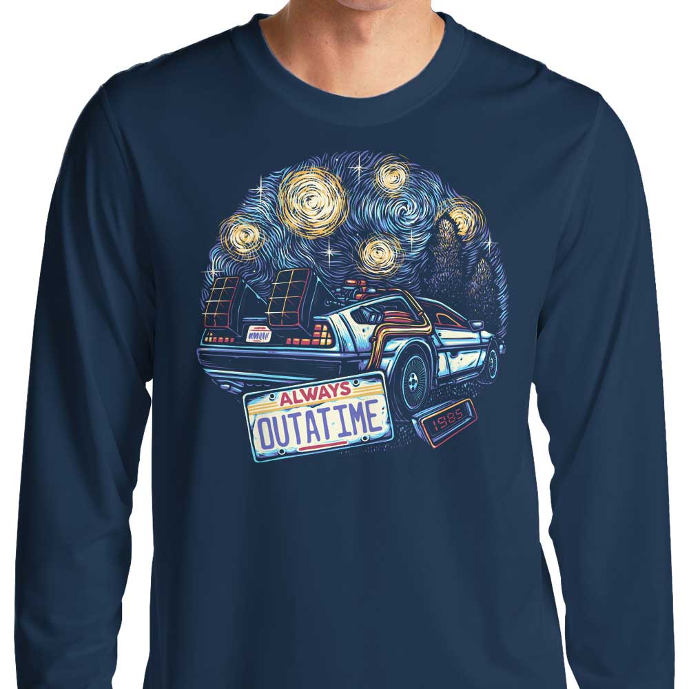 Always Outatime - Long Sleeve T-Shirt Hoodie, Sweatshirt | CiraTrend.com (Image 3)