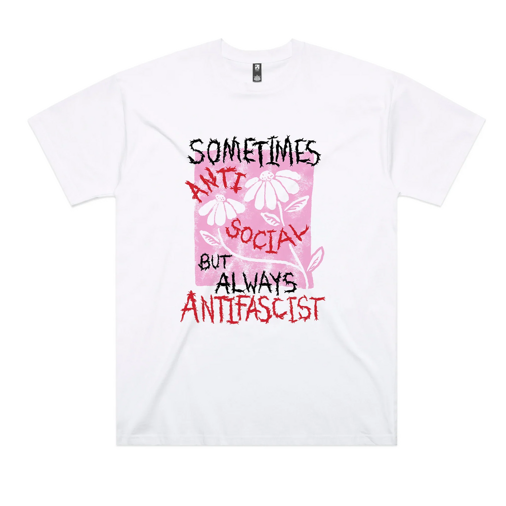 Always Antifascist Oversized Tee Hoodie, Sweatshirt | CiraTrend.com (Image 1)