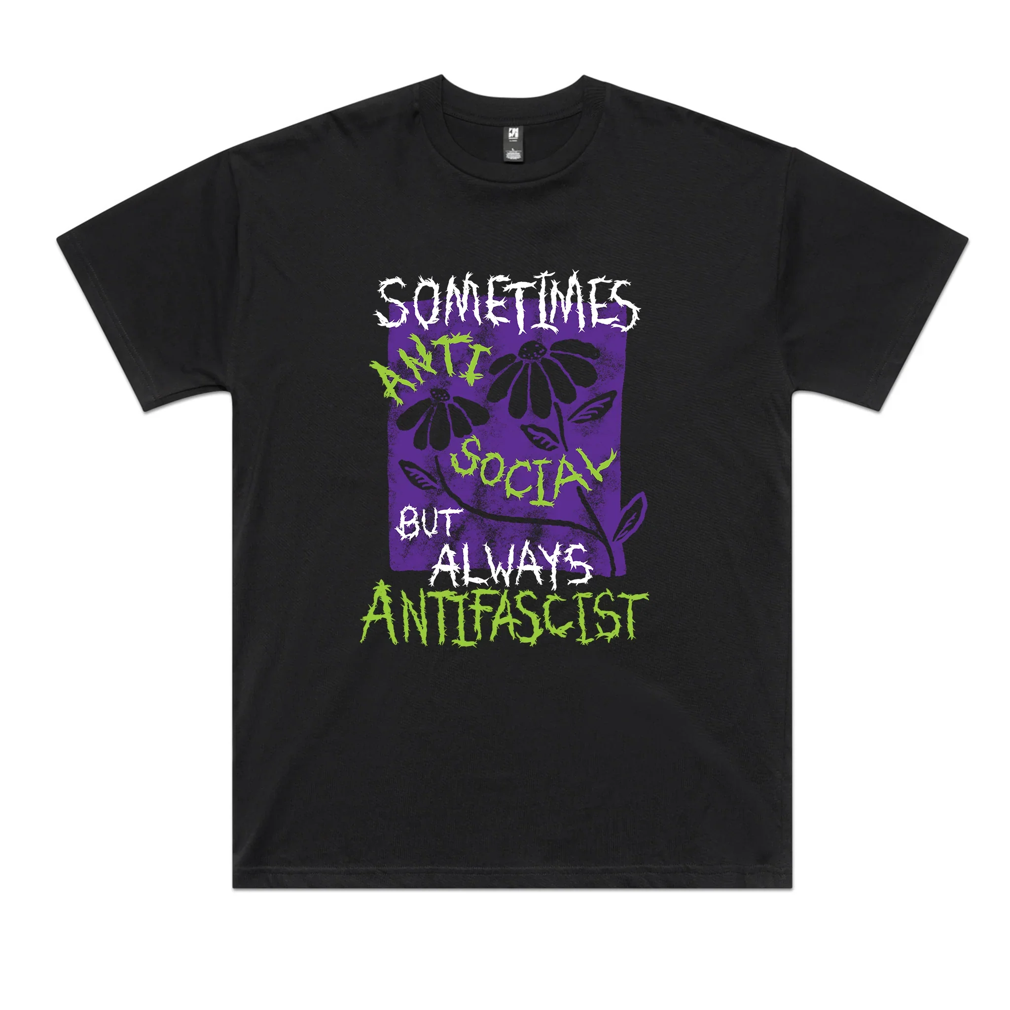 Always Antifascist Oversized Tee Hoodie, Sweatshirt | CiraTrend.com (Image 2)