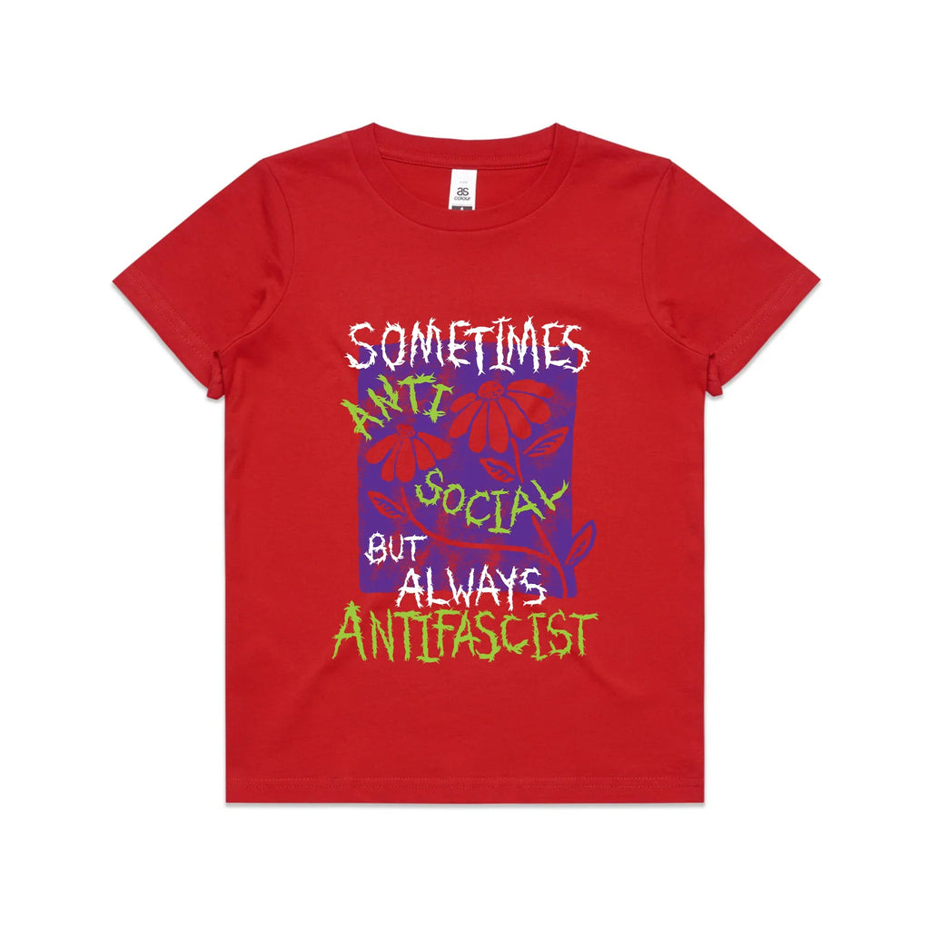 Always Antifascist Kids Tee Hoodie, Sweatshirt | CiraTrend.com (Image 4)