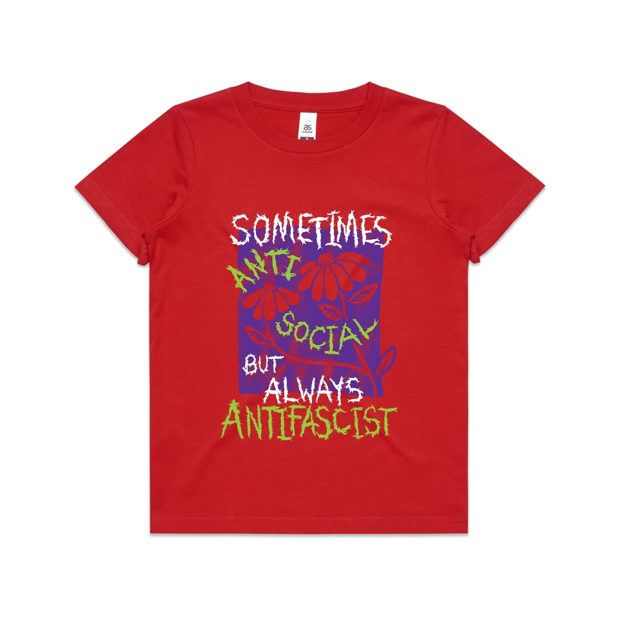 Always Antifascist Kids Tee Hoodie, Sweatshirt | CiraTrend.com (Image 4)