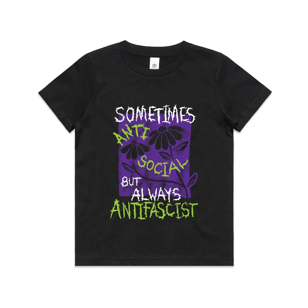Always Antifascist Kids Tee Hoodie, Sweatshirt | CiraTrend.com (Image 2)