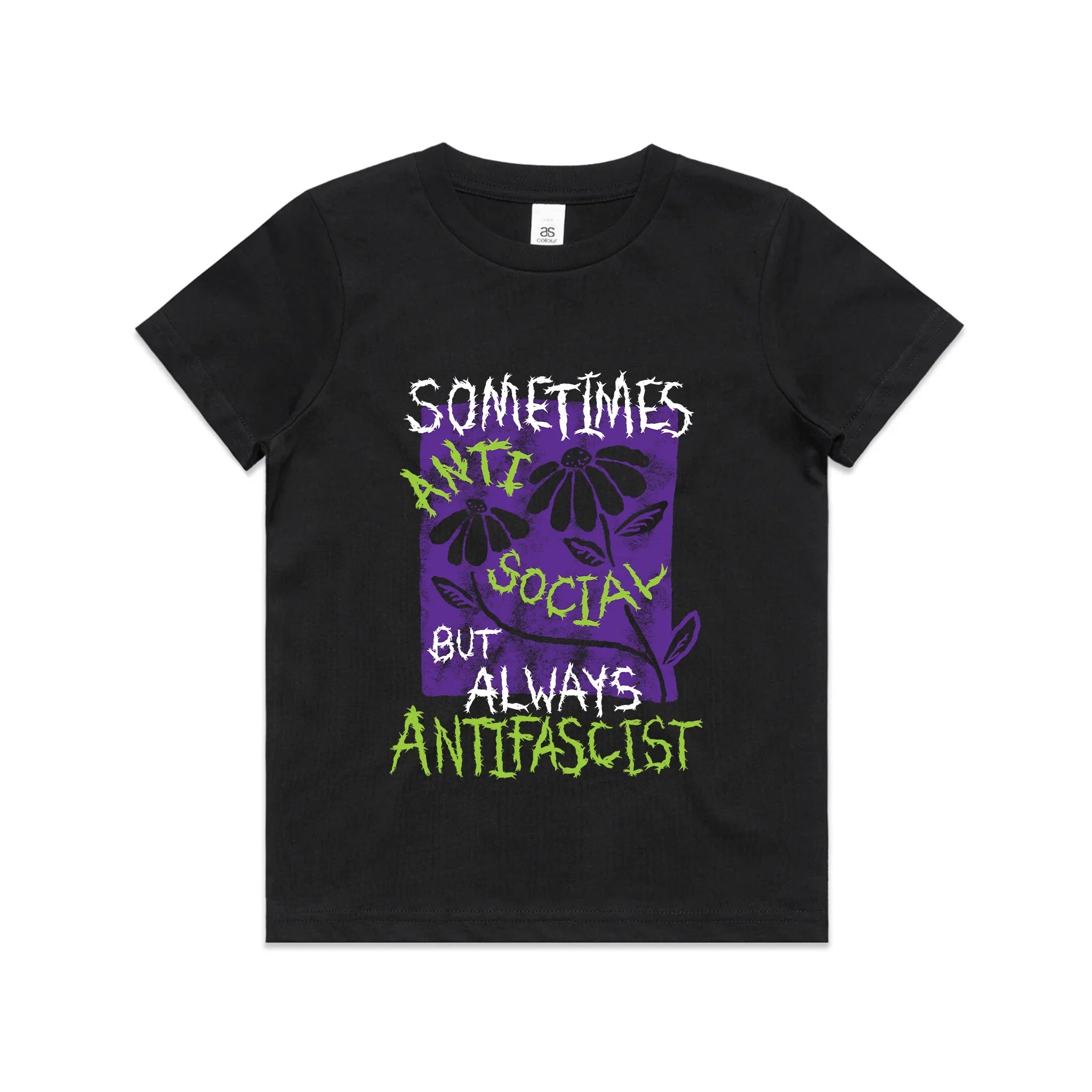 Always Antifascist Kids Tee Hoodie, Sweatshirt | CiraTrend.com (Image 2)