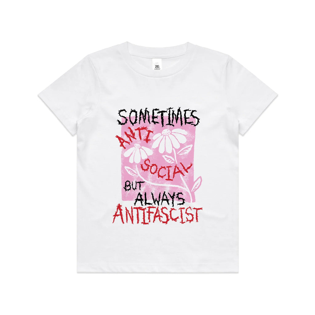 Always Antifascist Kids Tee Hoodie, Sweatshirt | CiraTrend.com (Image 3)