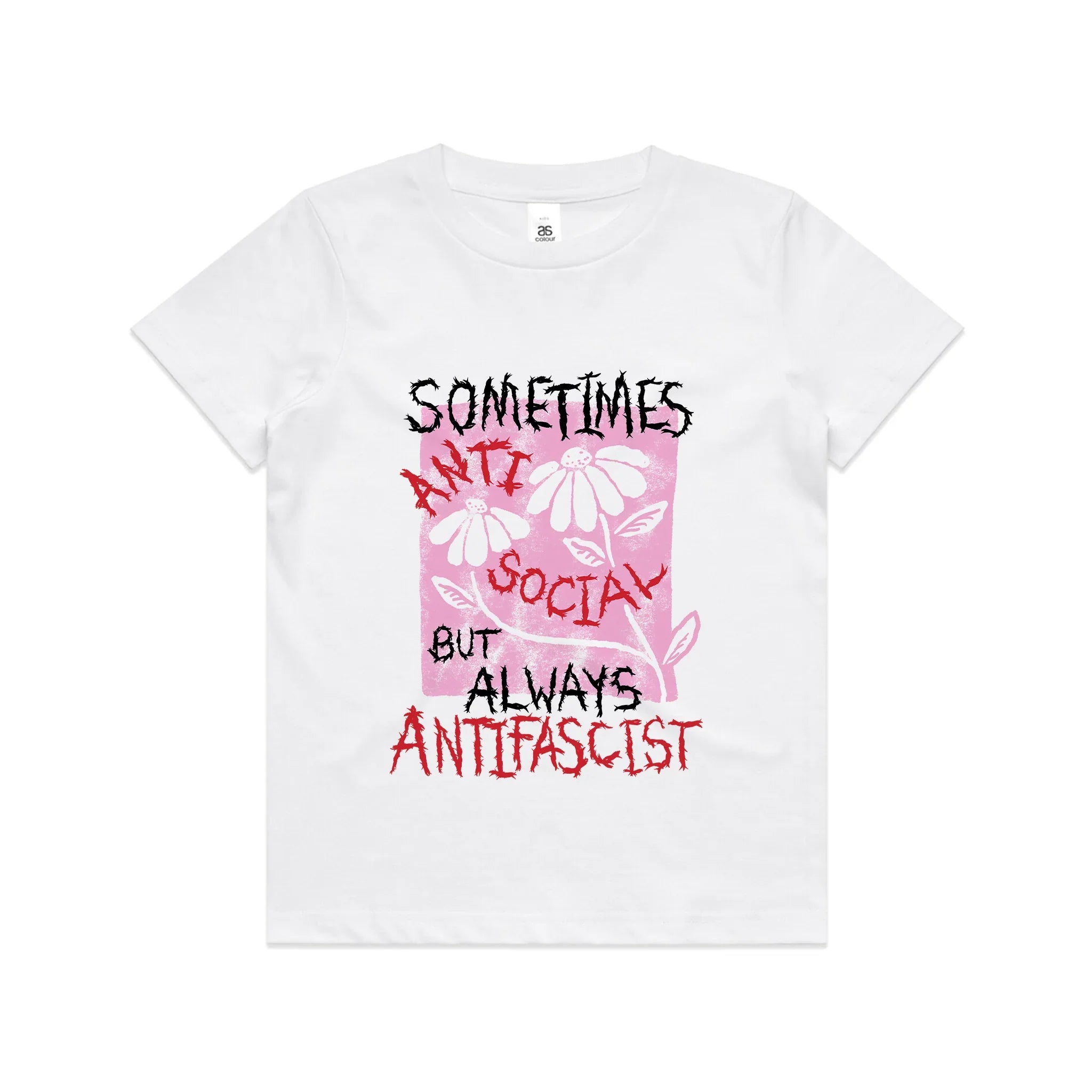 Always Antifascist Kids Tee Hoodie, Sweatshirt | CiraTrend.com (Image 3)