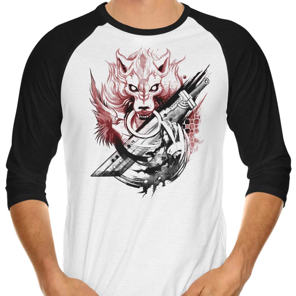 Amano Homage - 3/4 Sleeve Raglan T-Shirt Hoodie, Sweatshirt | CiraTrend.com (Image 1)