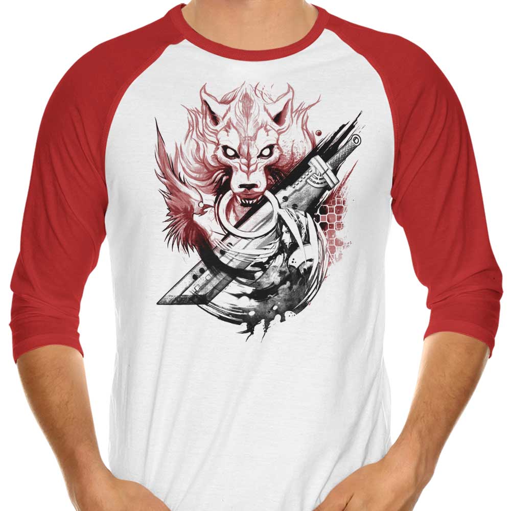 Amano Homage - 3/4 Sleeve Raglan T-Shirt Hoodie, Sweatshirt | CiraTrend.com (Image 3)