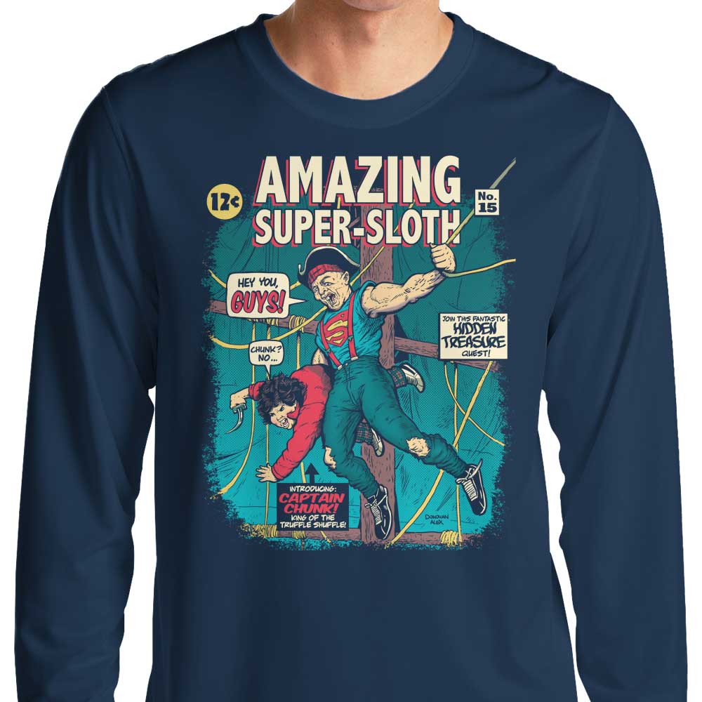 Amazing Super Sloth Long Sleeve T-Shirts, Hoodie, Sweatshirt