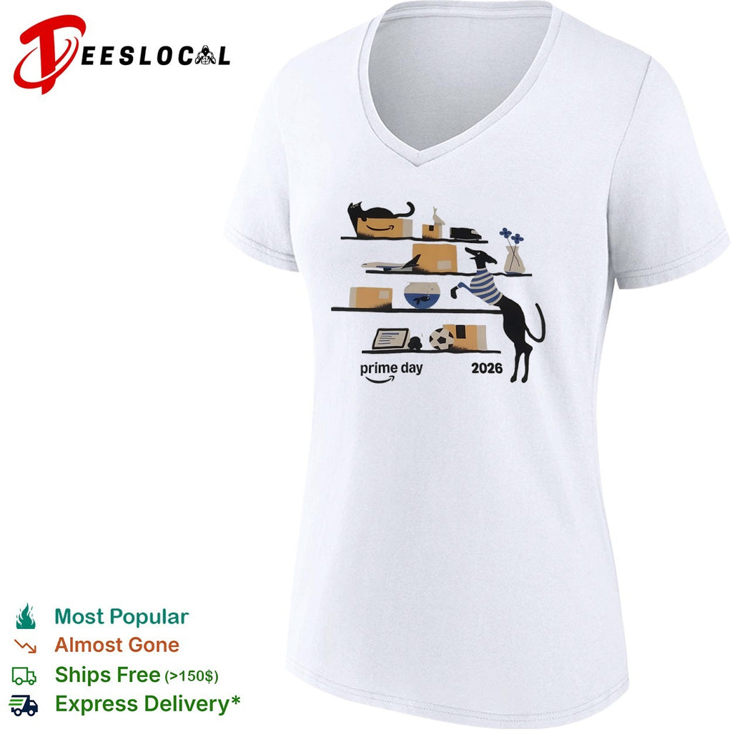 Amazon Prime Day 2026 mascot cat shirt