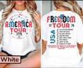 America Tour Shirt, 4th of July Tshirt, 1776 Independence Day Tee, Freedom Shirt, USA T-shirt, Memorial Day Shirt, Retro...