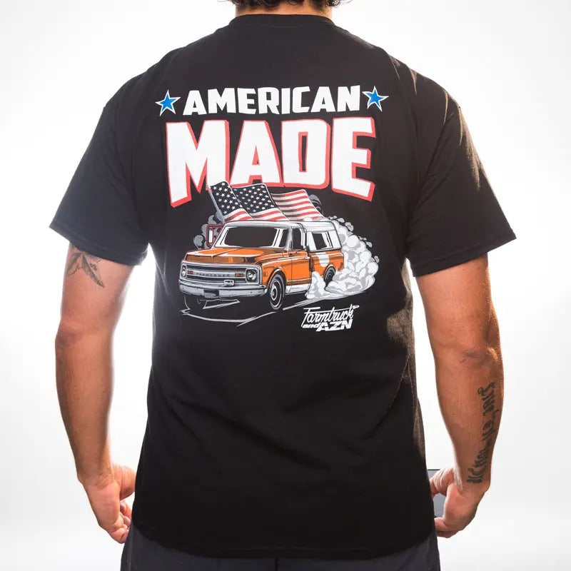 American Made - Tshirt mens  clothing Crewneck Cotton Hoodie, Sweatshirt | CiraTrend.com