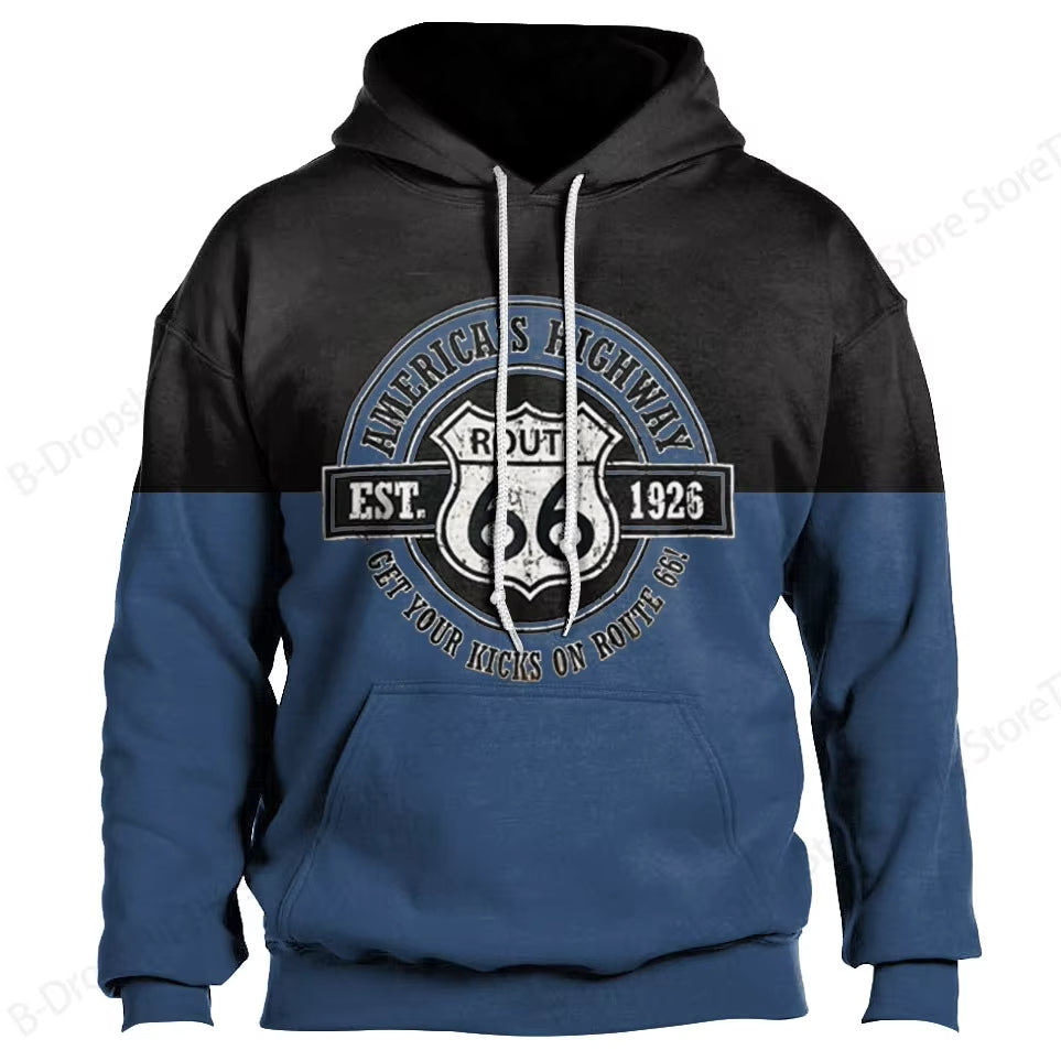 America’s Highway Route 66 Hoodie