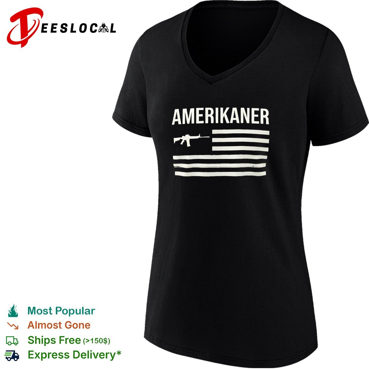 Amerikaner Rifle Flag American shirt