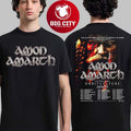 Amon Amarth A New Record Awaits Schedule Dates Tour 2026 Two Sided Shirt
