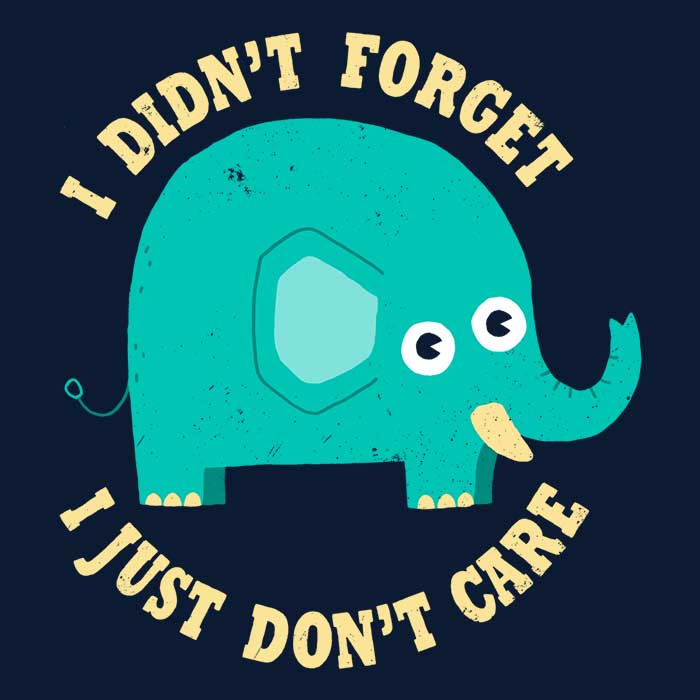 An Elephant Never Cares - Men's Apparel T-Shirts, Hoodie, Sweatshirt | CiraTrend.com (Image 2)