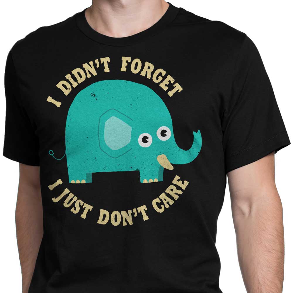 An Elephant Never Cares - Men's Apparel T-Shirts, Hoodie, Sweatshirt | CiraTrend.com (Image 4)