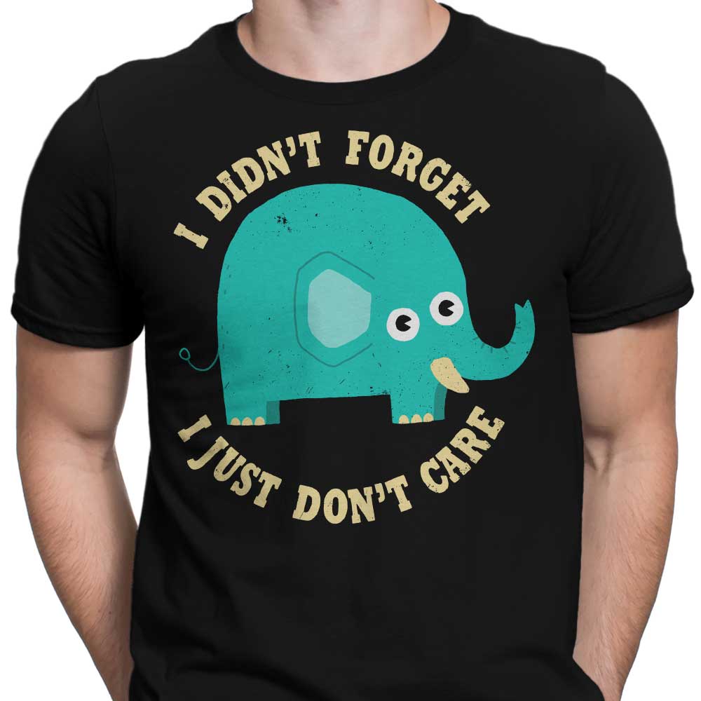 An Elephant Never Cares - Men's Apparel T-Shirts, Hoodie, Sweatshirt | CiraTrend.com (Image 5)