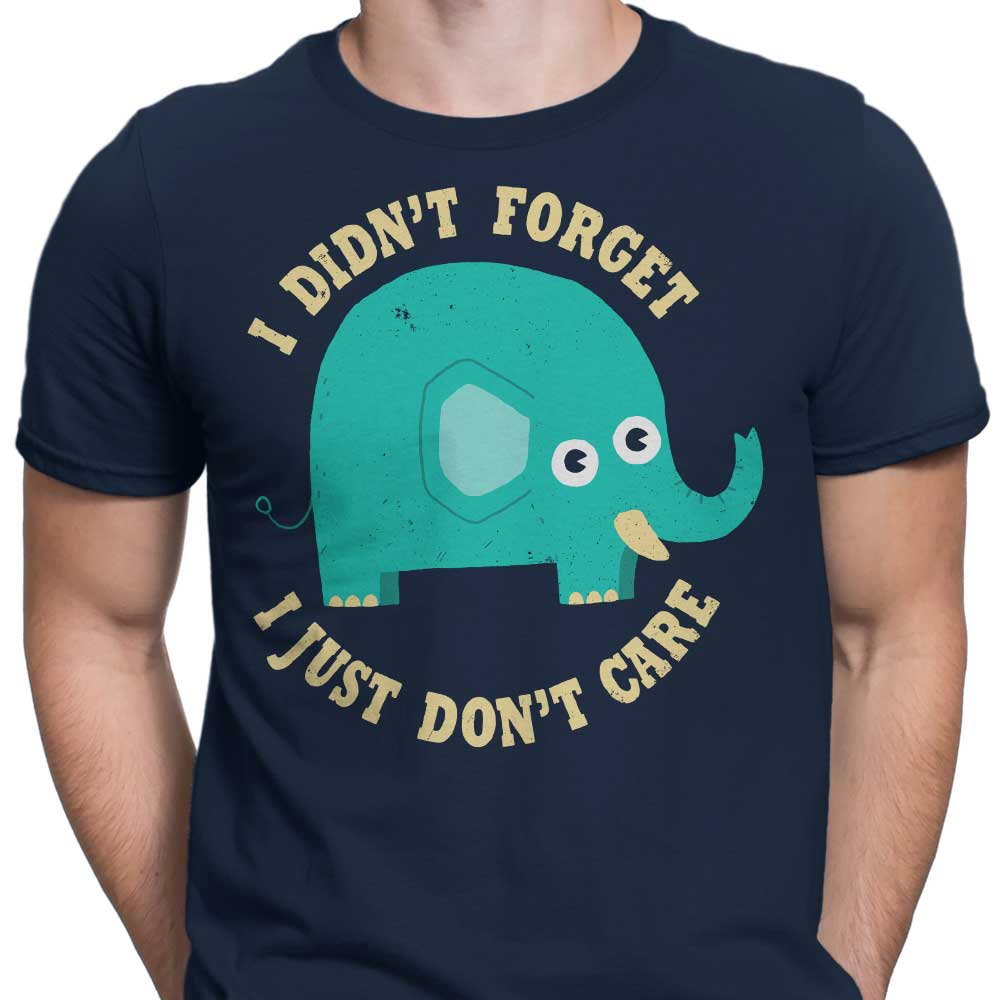 An Elephant Never Cares - Men's Apparel T-Shirts, Hoodie, Sweatshirt | CiraTrend.com (Image 3)