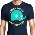 An Elephant Never Cares - Men's Apparel T-Shirts, Hoodie, Sweatshirt | CiraTrend.com (Image 1)