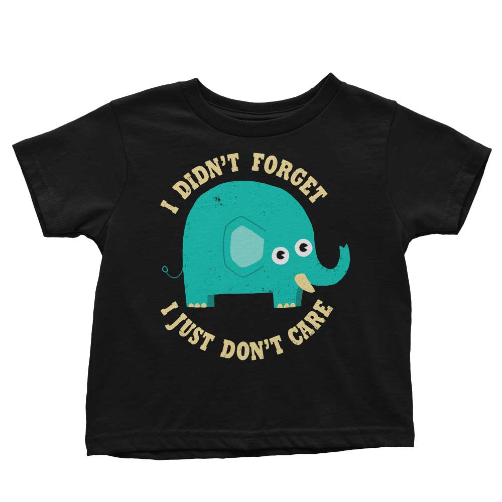An Elephant Never Cares - Youth Apparel T-Shirts, Hoodie, Sweatshirt | CiraTrend.com (Image 5)