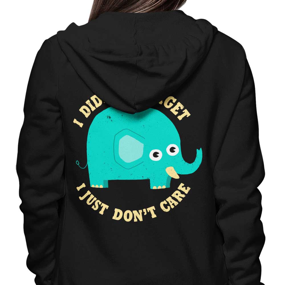 Elephant Never Cares T-Shirts, Hoodie, Sweatshirt