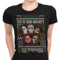 An Ugly Slasher Sweater - Women's Apparel T-Shirts, Hoodie, Sweatshirt | CiraTrend.com (Image 1)