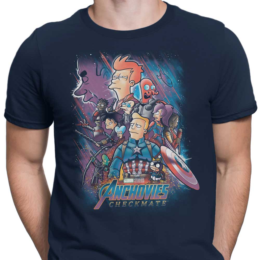Anchovies: Checkmate - Men's Apparel T-Shirts, Hoodie, Sweatshirt | CiraTrend.com (Image 3)