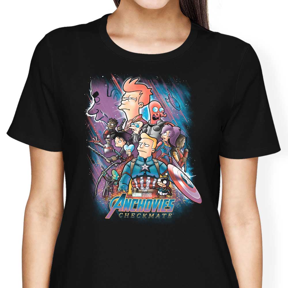 Anchovies: Checkmate - Women's Apparel T-Shirts, Hoodie, Sweatshirt | CiraTrend.com (Image 4)