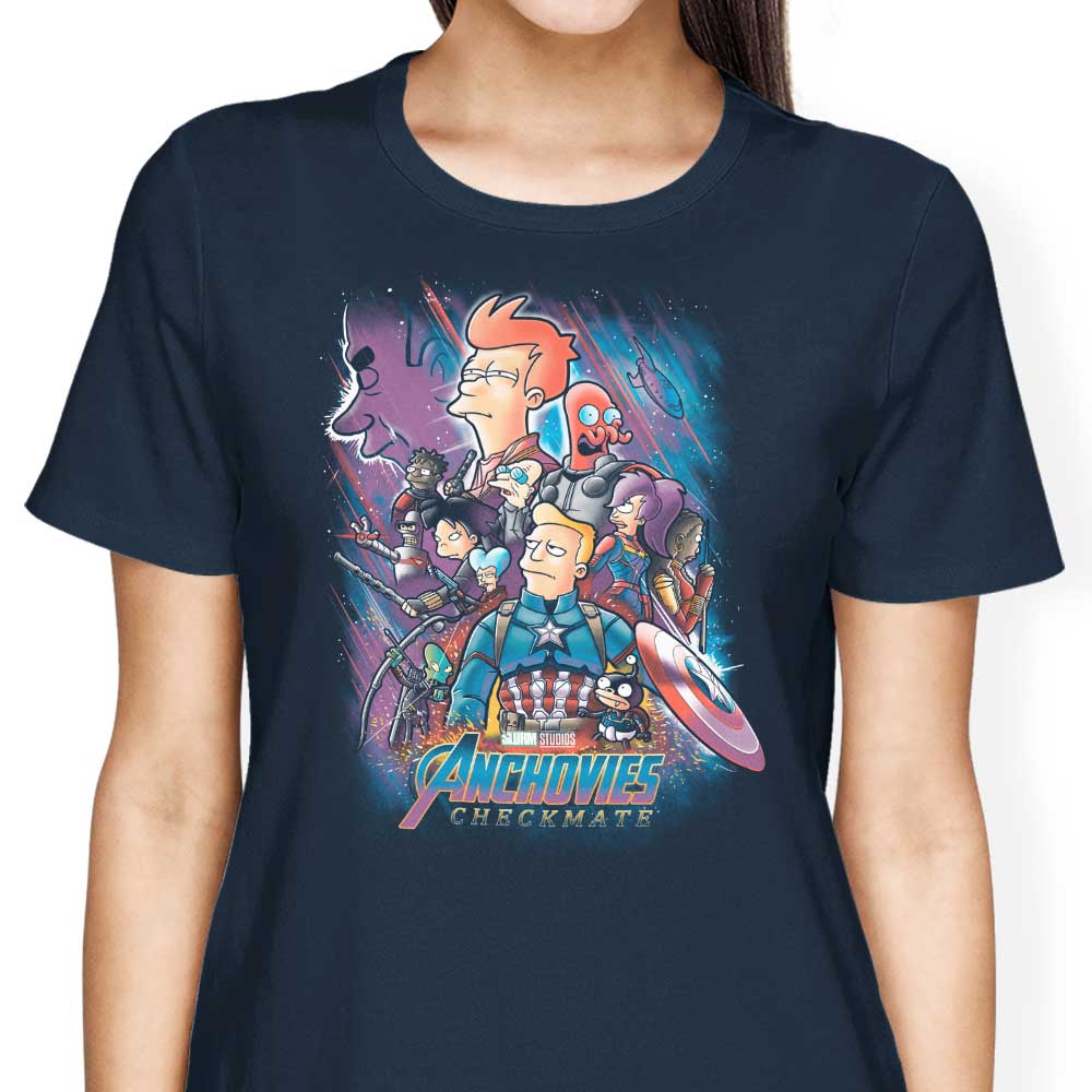 Anchovies: Checkmate - Women's Apparel T-Shirts, Hoodie, Sweatshirt | CiraTrend.com (Image 3)