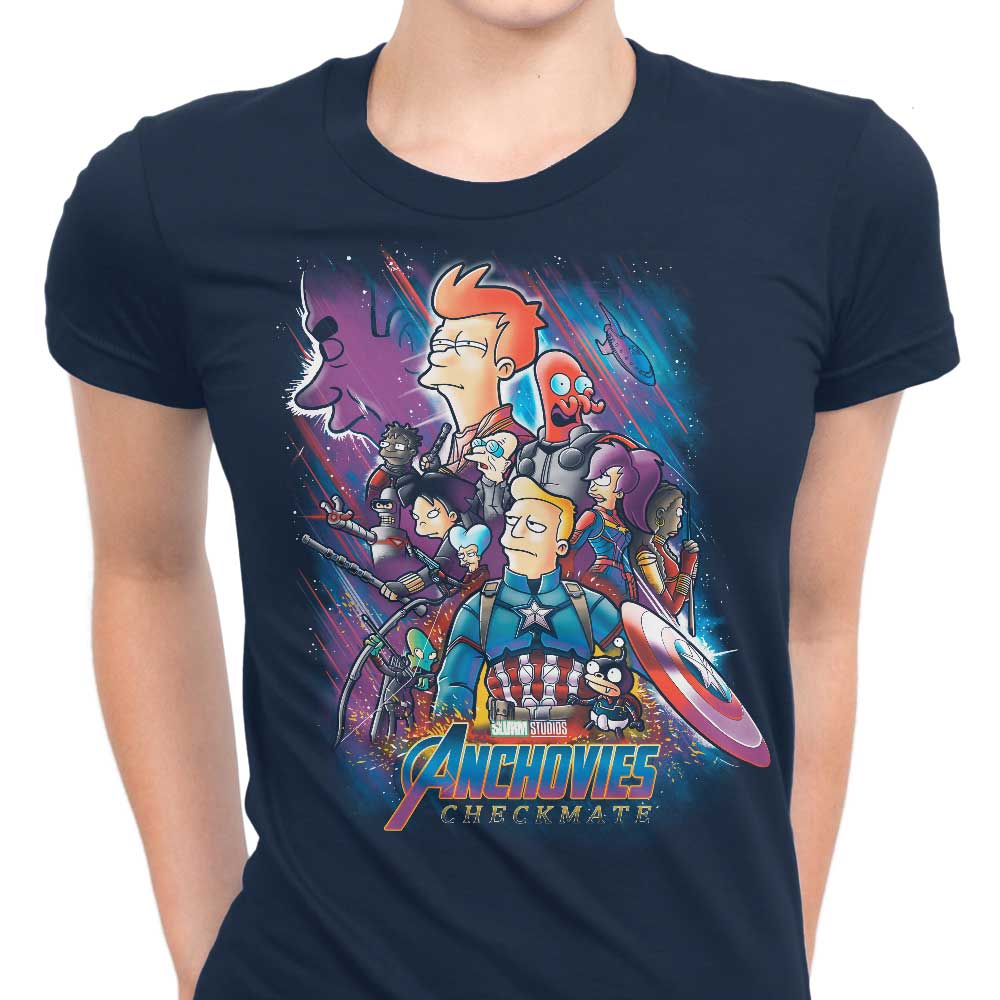 Anchovies: Checkmate - Women's Apparel T-Shirts, Hoodie, Sweatshirt | CiraTrend.com (Image 1)