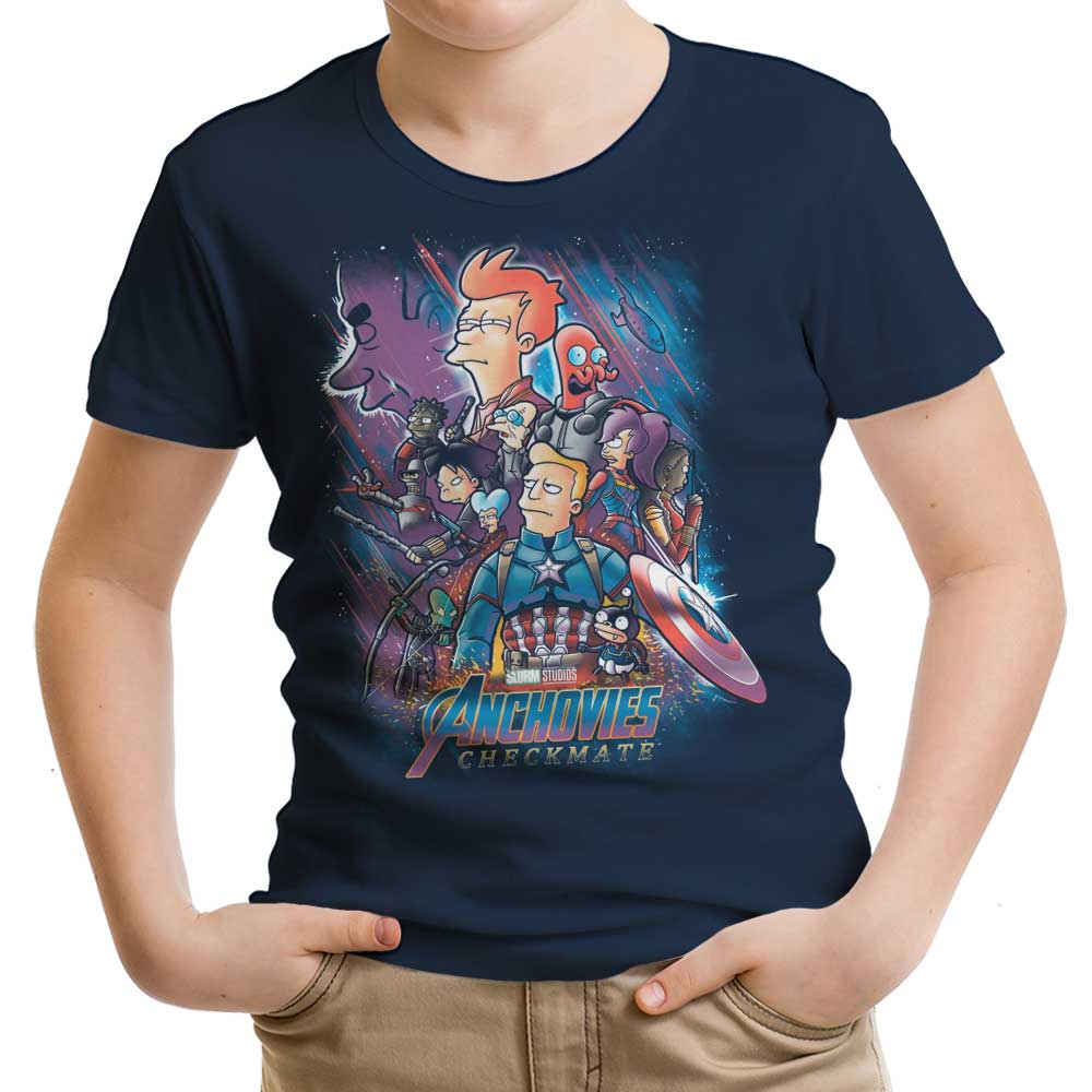 Anchovies: Checkmate - Youth Apparel T-Shirts, Hoodie, Sweatshirt | CiraTrend.com (Image 1)