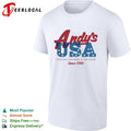 Andys USA Frozen Custard and Freedom Since 1986 shirt