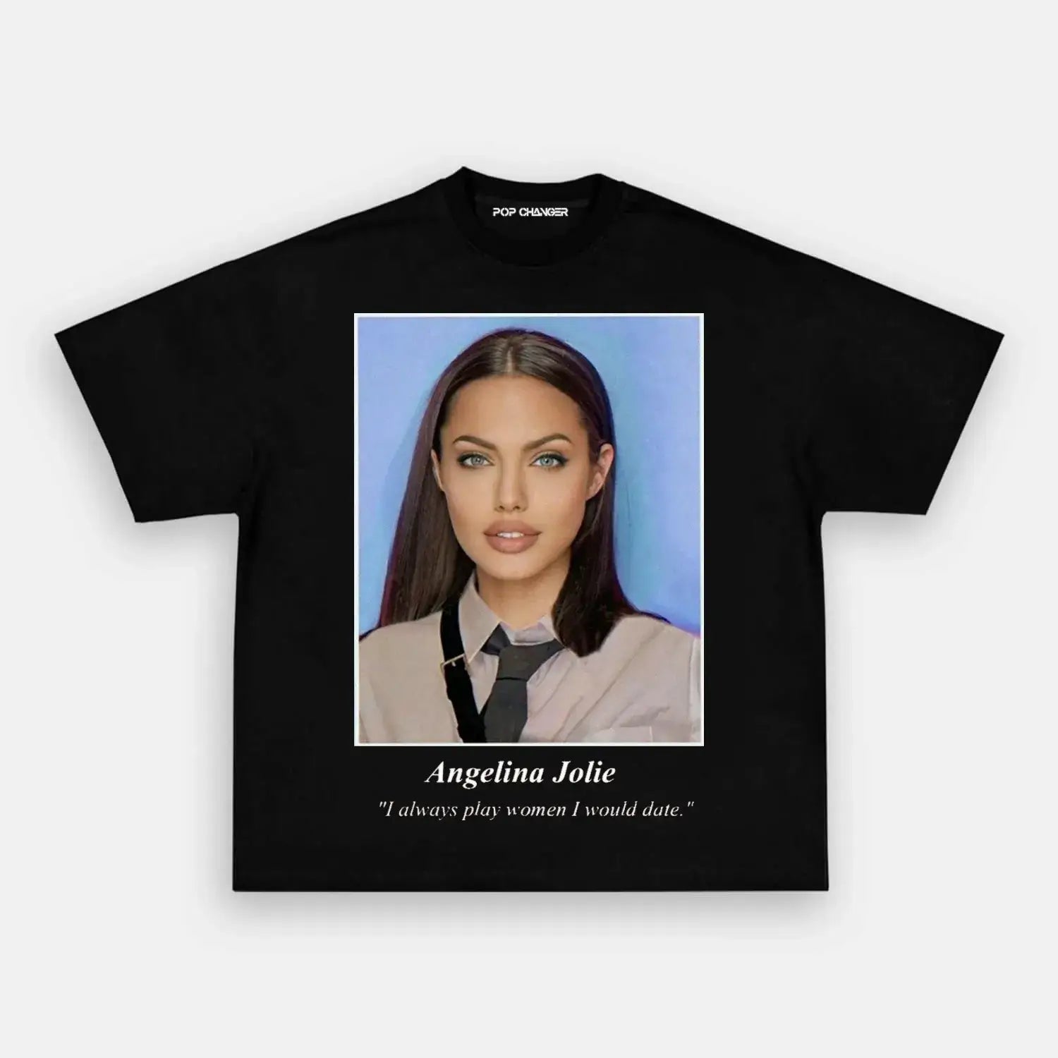 Angelina Jolie School Tee Hoodie, Sweatshirt | CiraTrend.com (Image 5)