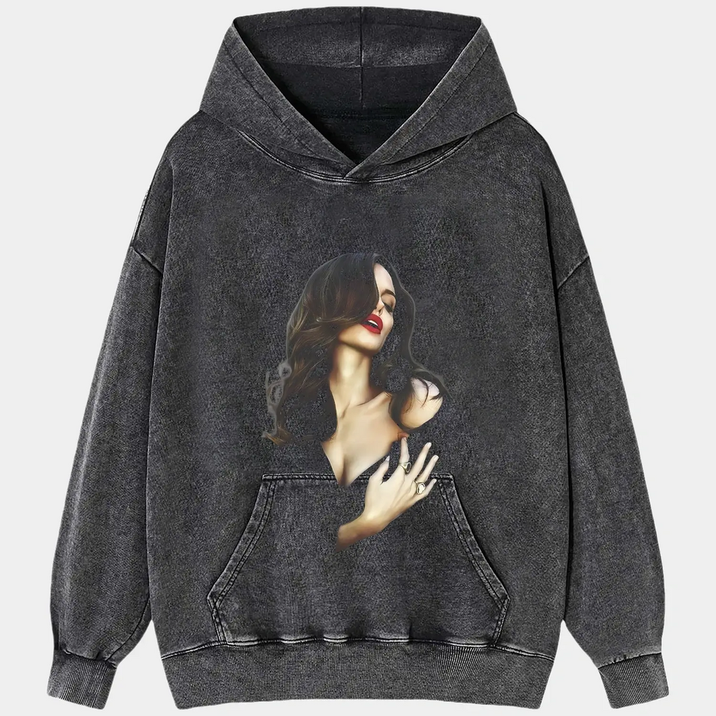 Angelina Jolie V1 TEE Hoodie, Sweatshirt | CiraTrend.com (Image 2)