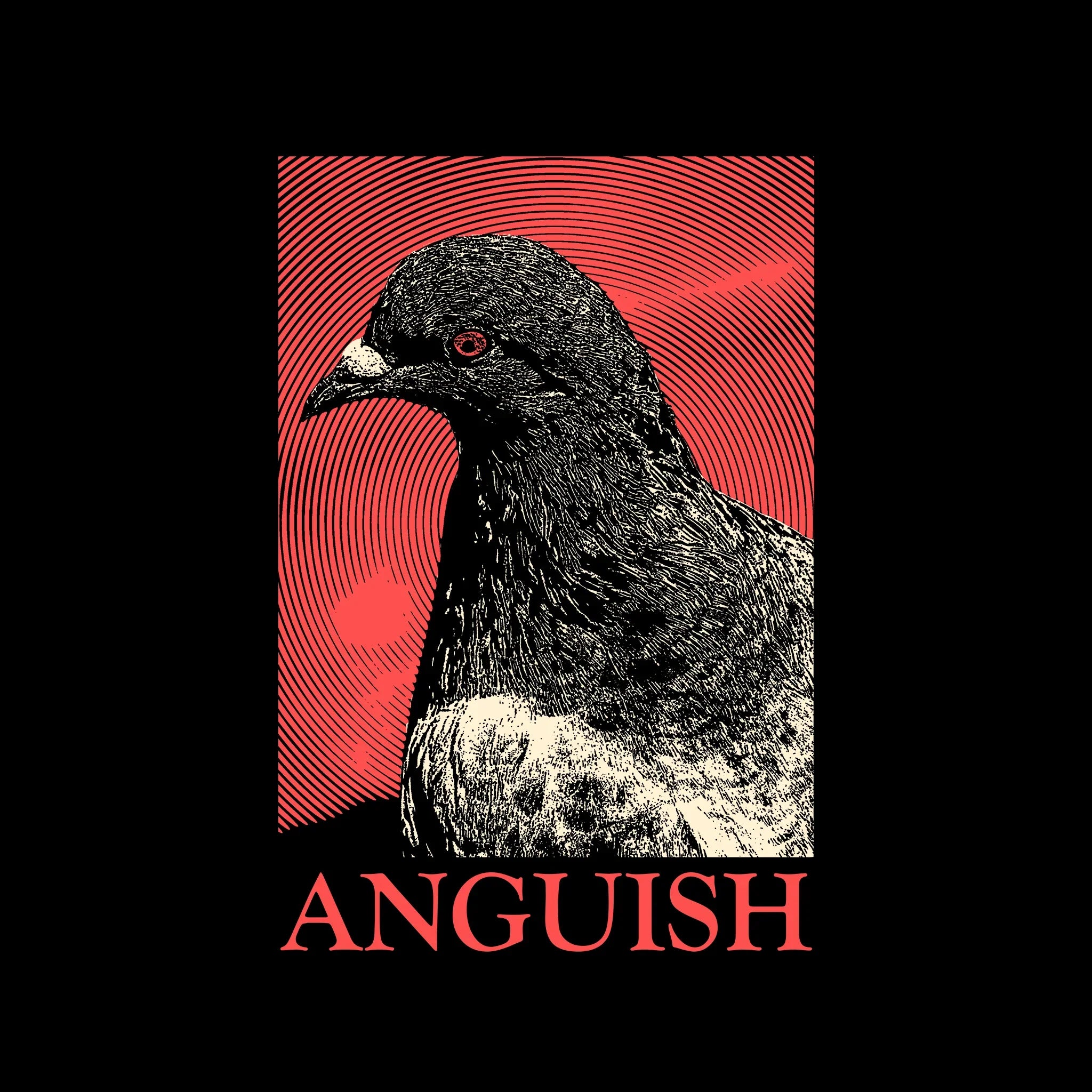 Anguish Oversized Tee Hoodie, Sweatshirt | CiraTrend.com (Image 2)