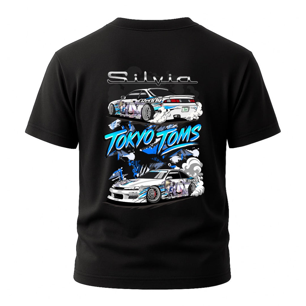 Silvia S14 “Itasha Drift” T-Shirt Hoodie, Sweatshirt | CiraTrend.com (Image 1)