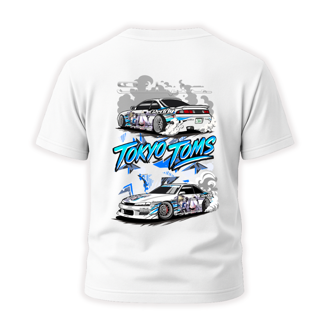 Silvia S14 “Itasha Drift” T-Shirt Hoodie, Sweatshirt | CiraTrend.com (Image 2)