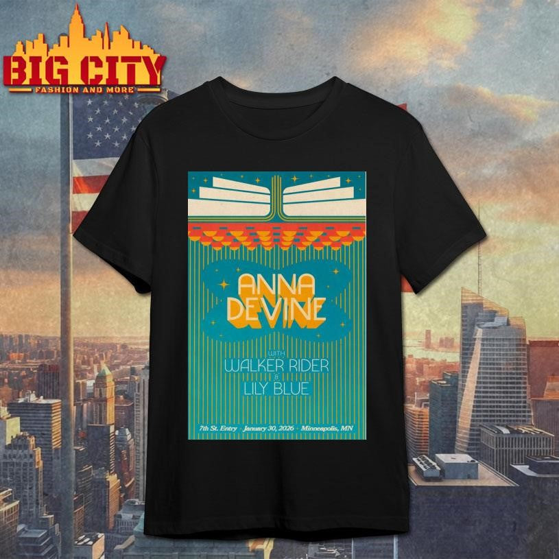 Anna Devine Jan 30 2026 In Minneapolis MN Poster Shirt