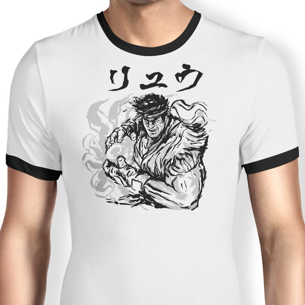 Ansatsuken Copia - Ringer T-Shirt Hoodie, Sweatshirt | CiraTrend.com (Image 1)