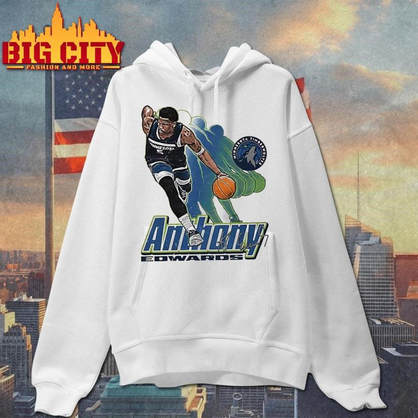 Anthony Edwards Minnesota Timberwolves Signature 5 Retro Vibe shirt