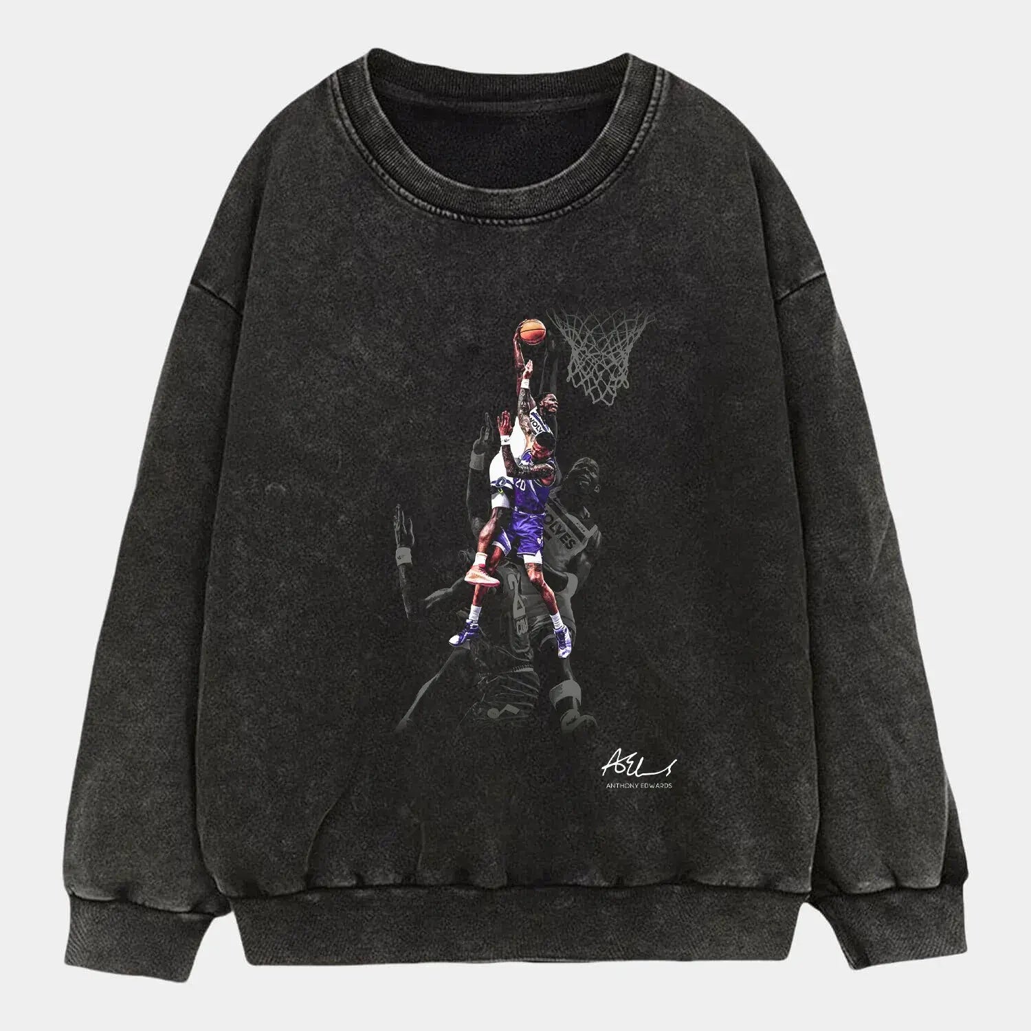 Anthony Edwards 'Dunk on John Collins' Tee Hoodie, Sweatshirt | CiraTrend.com (Image 3)