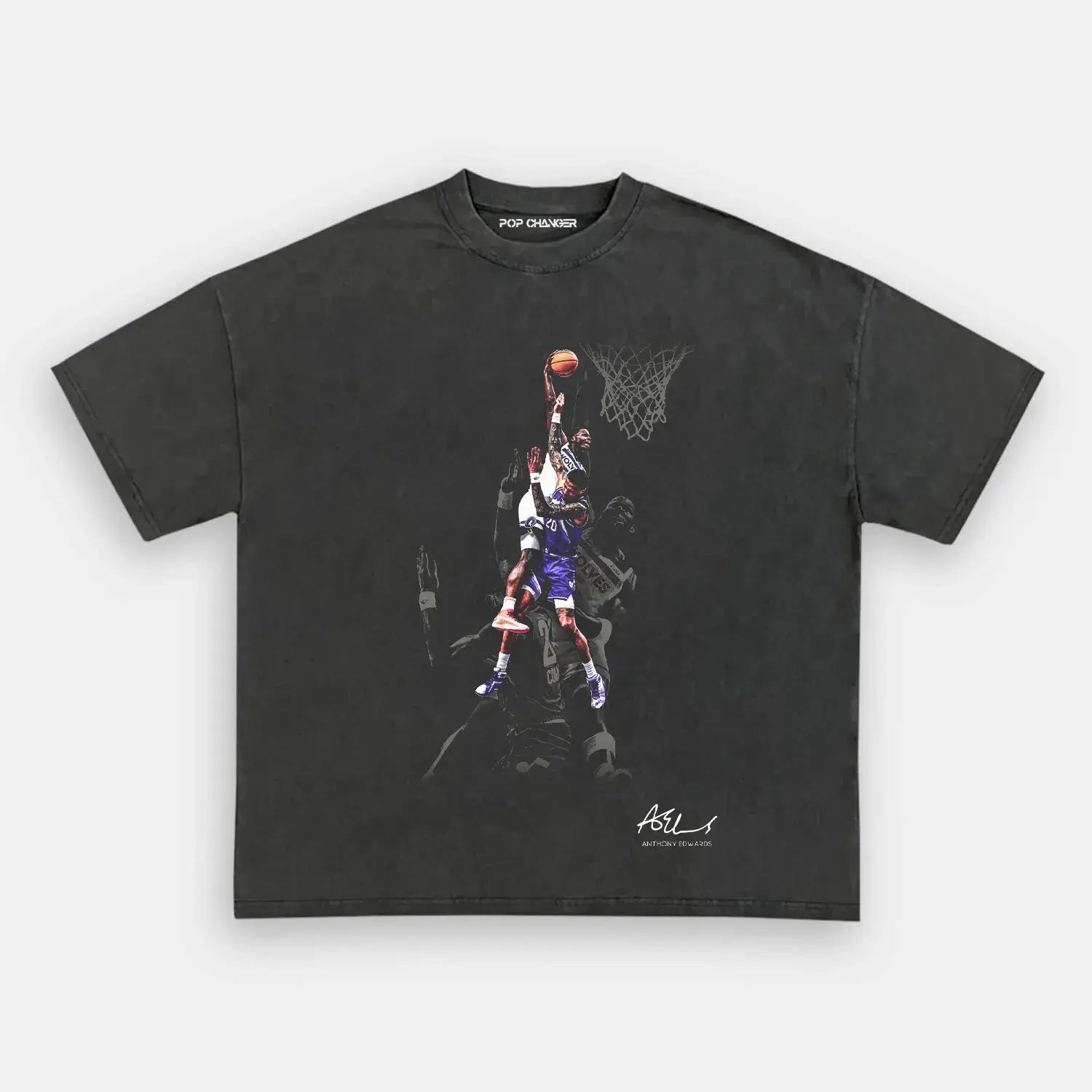 Anthony Edwards 'Dunk on John Collins' Tee Hoodie, Sweatshirt | CiraTrend.com (Image 4)